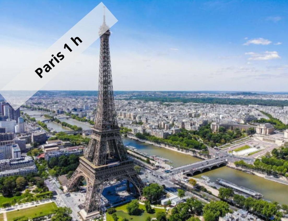 Studio Cosy Neuf - Fibre - Parking Gratuit - Proche Ecoles Et Entreprises ออร์เซย์ ภายนอก รูปภาพ