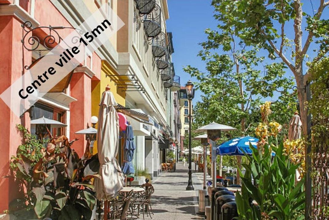 Studio Cosy Neuf - Fibre - Parking Gratuit - Proche Ecoles Et Entreprises ออร์เซย์ ภายนอก รูปภาพ